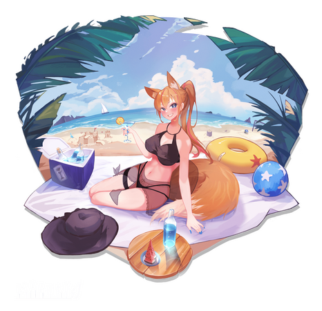 Splash Art Commission for Miu Miyana